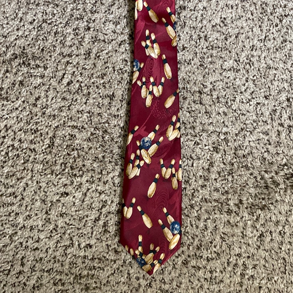 Duomo Milano Handmade Bowling Design Tie
